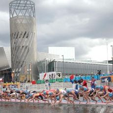 Salford tri Elite Men start